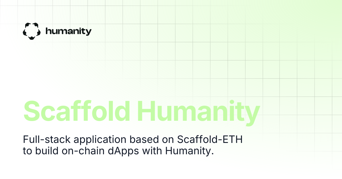 Scaffold Humanity | Humanity Docs